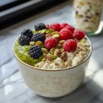Creamy Pistachio Overnight Oats: Easy Make-Ahead Breakfast Youâll Love